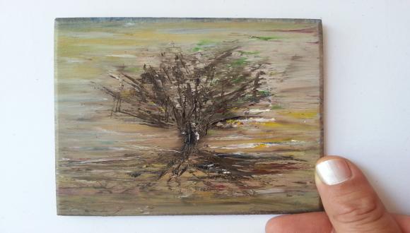 תערוכת ציורים: עץ על עץ 